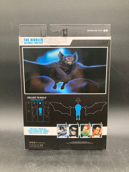 The Riddler McFarlane DC Multiverse Batman Forever Figure CTB Nightmare Bat 2024