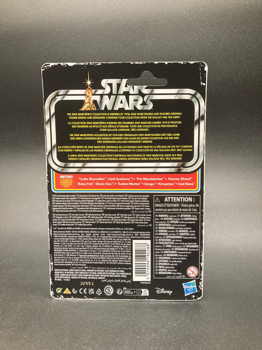 Luke Skywalker Hasbro Star Wars Book Of Boba Fett Retro Kenner 3.75in. Figure 2023