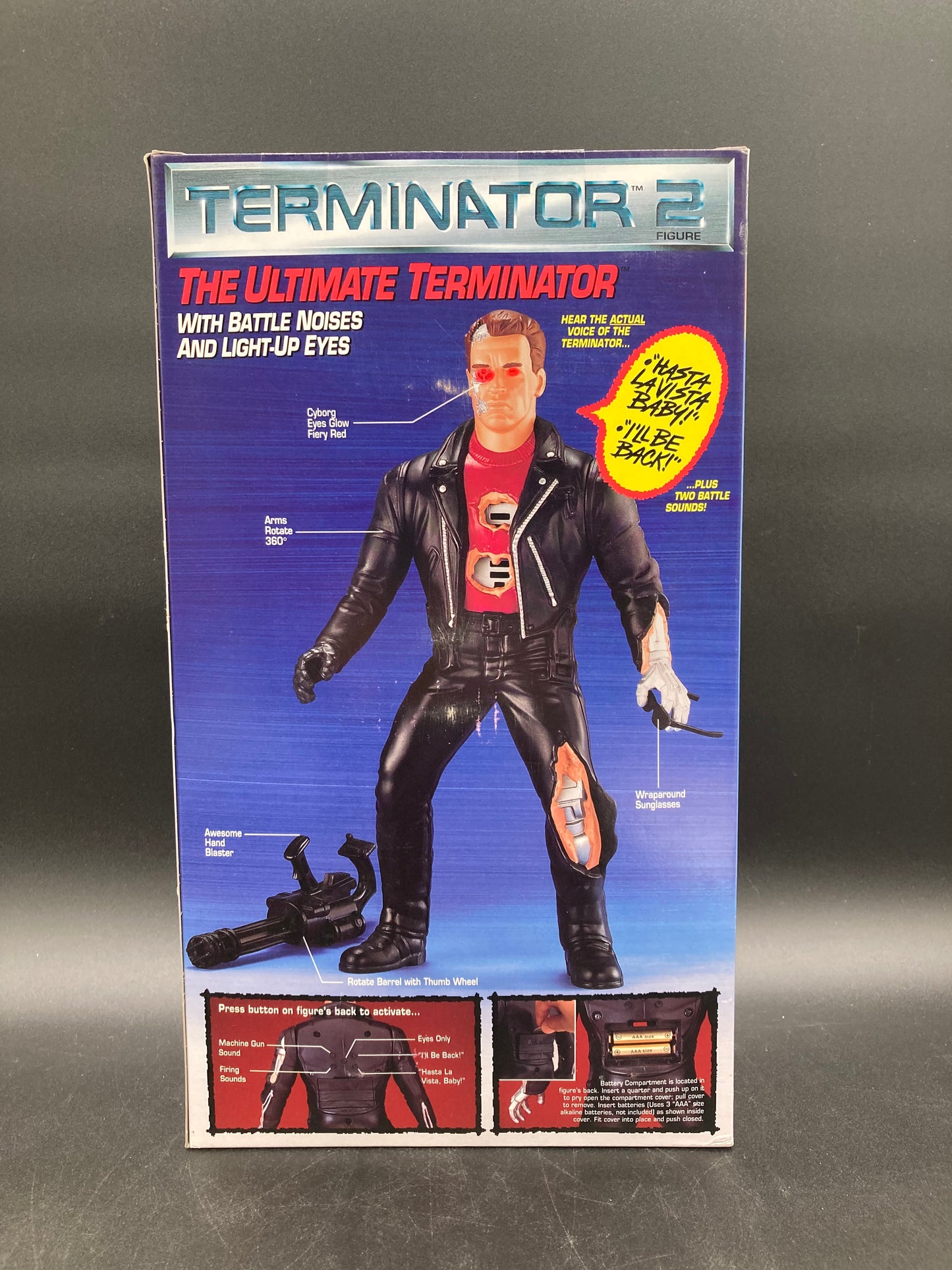 12” Ultimate Terminator Kenner Terminator 2 Figure 1991