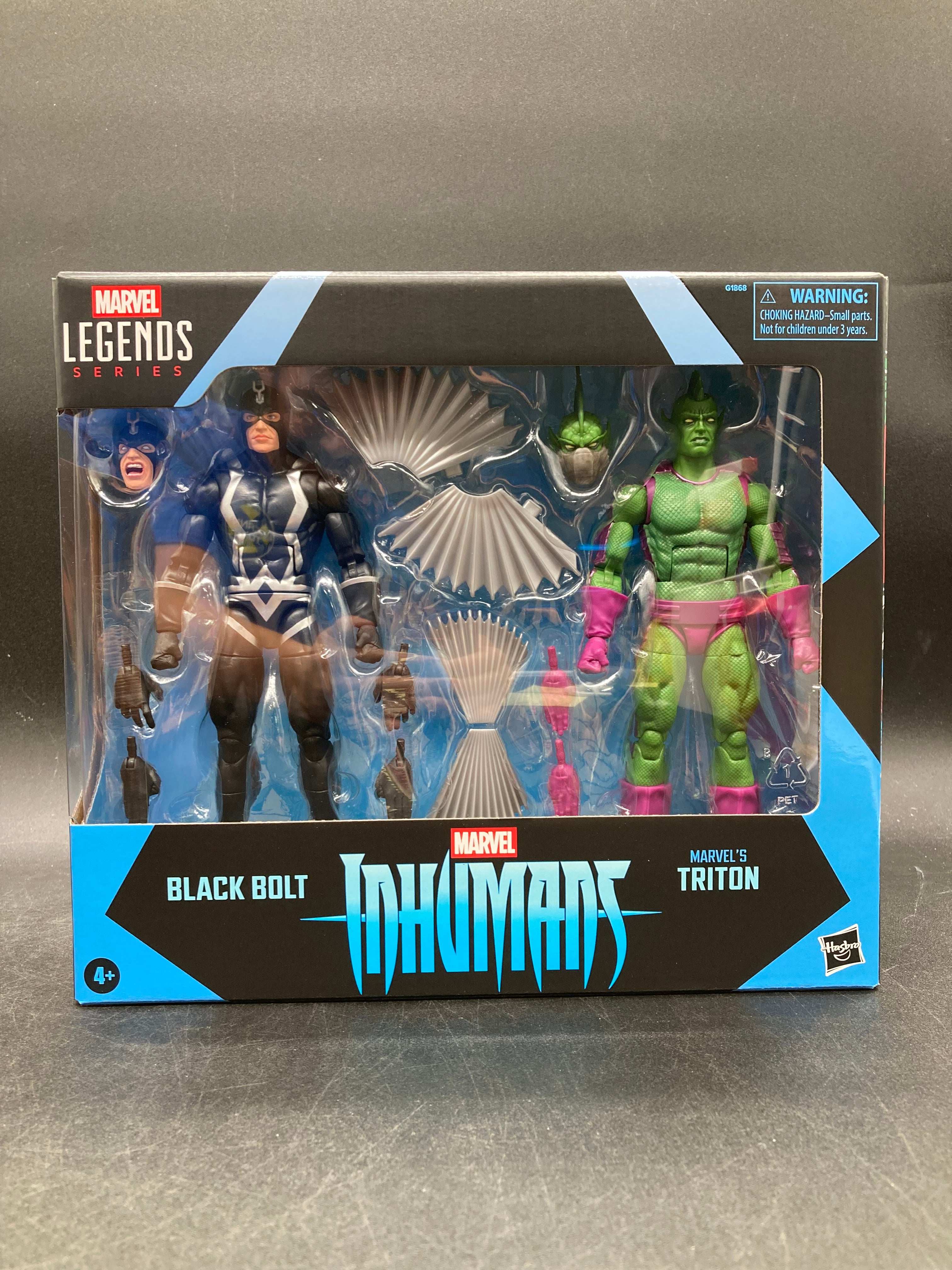 Black Bolt & Triton Hasbro Marvel Legends Inhumans Figure Set