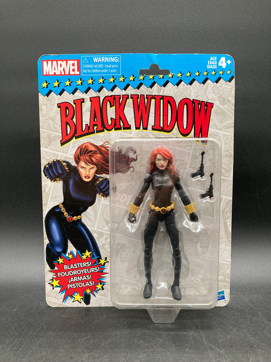 Black Widow Hasbro Marvel Retro Card Figure 2017