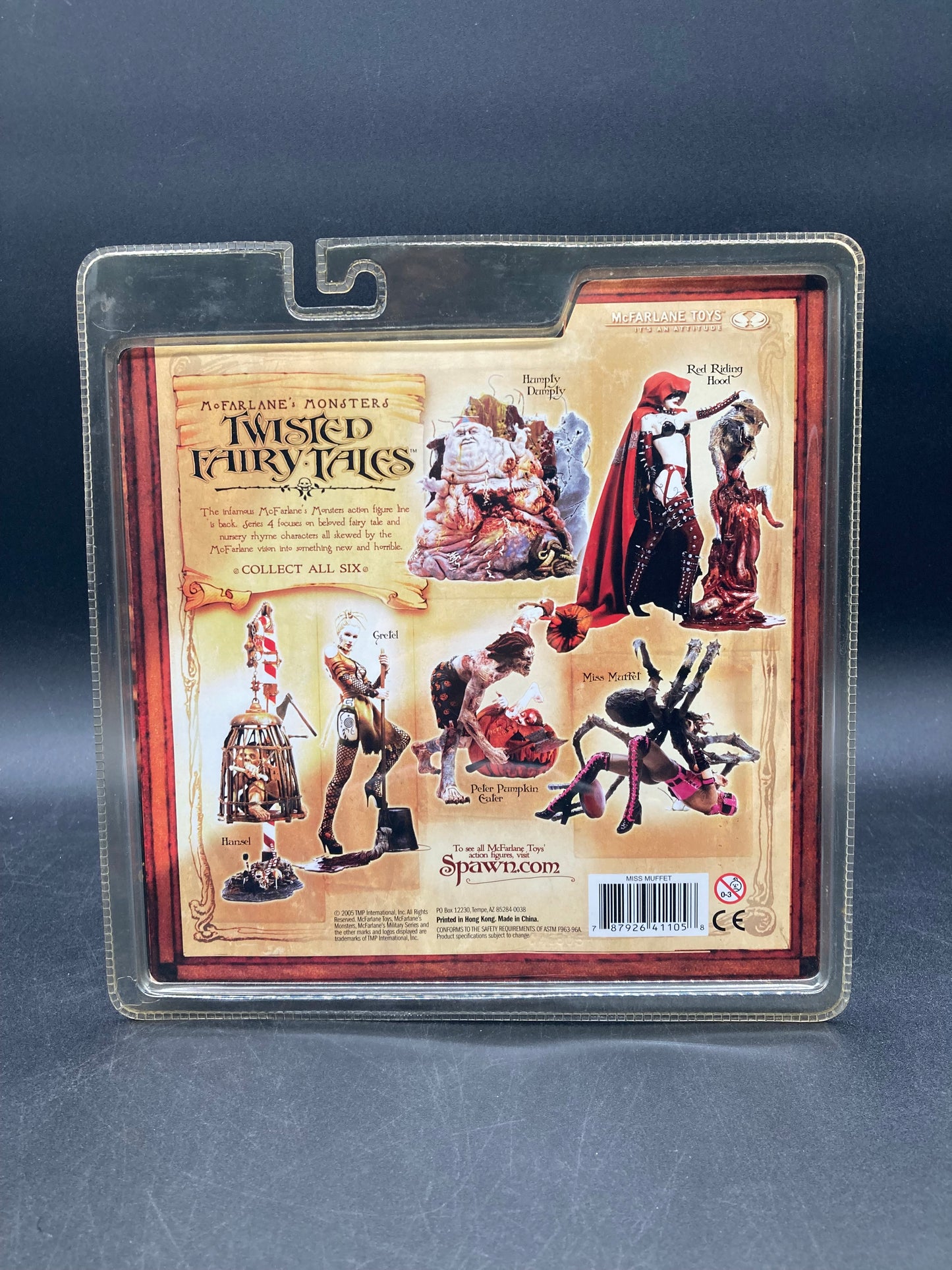 Miss Muffet McFarlane Monsters Twisted Fairytales Figure 2005