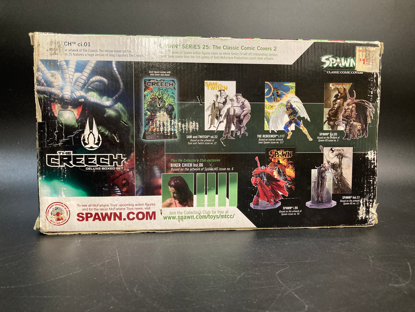 The Creech McFarlane Spawn Classic Comic Covers Series 25 Figure 2004