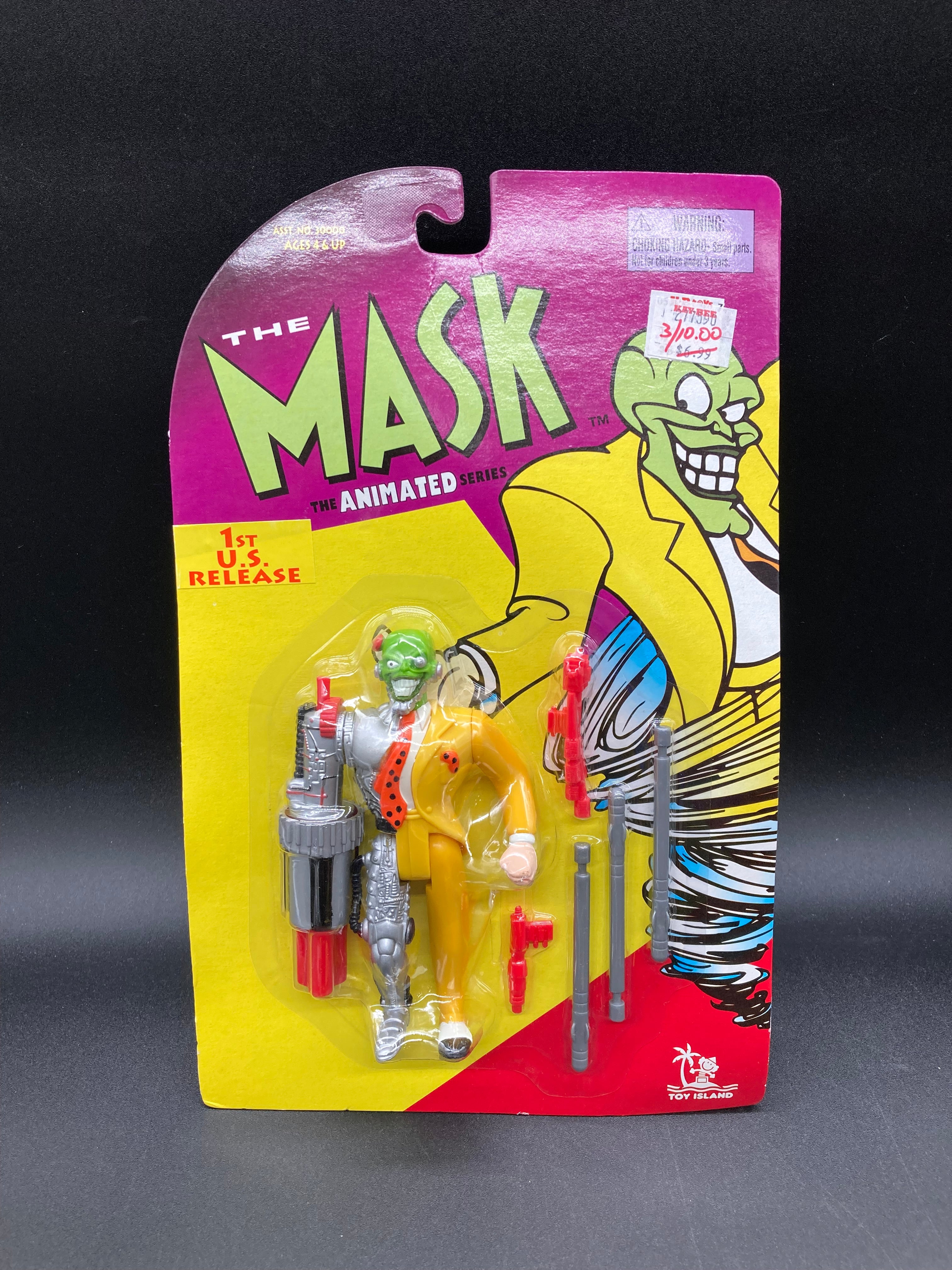 Cyborg Mask Kenner The Mask Animated Series Figure 1997