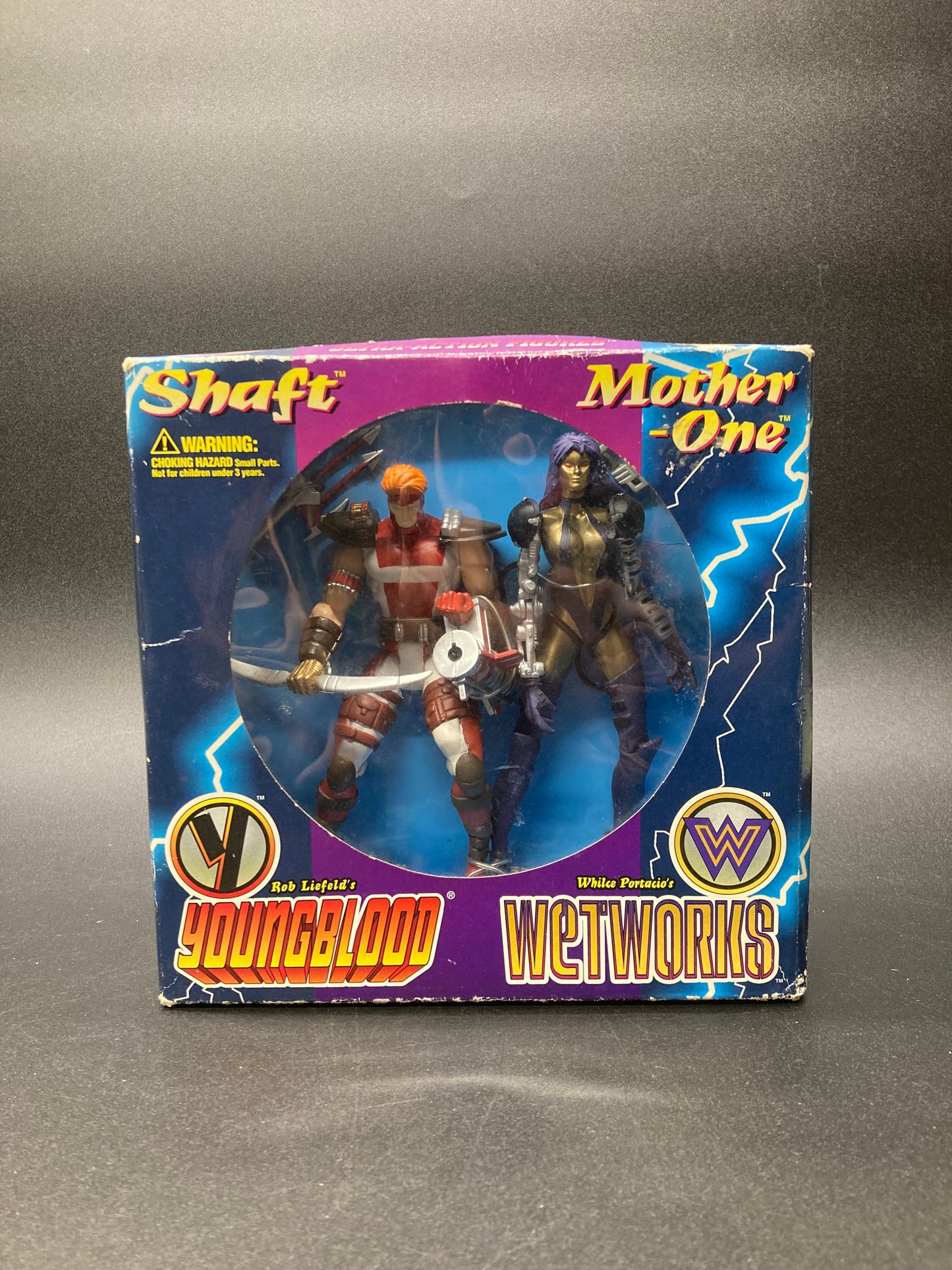 Shaft & Mother-One McFarlane Youngblood/Wetworks Figure Two-Pack Limited Edition Collectors Gift Set 1995