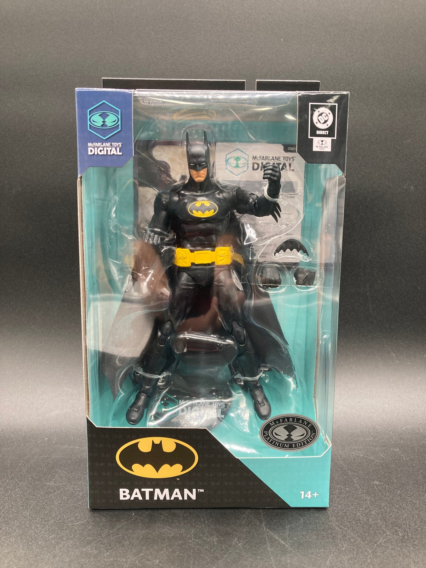 Batman (Black Variant) McFarlane Digital Batman: No Man’s Land Platinum Edition Figure 2025