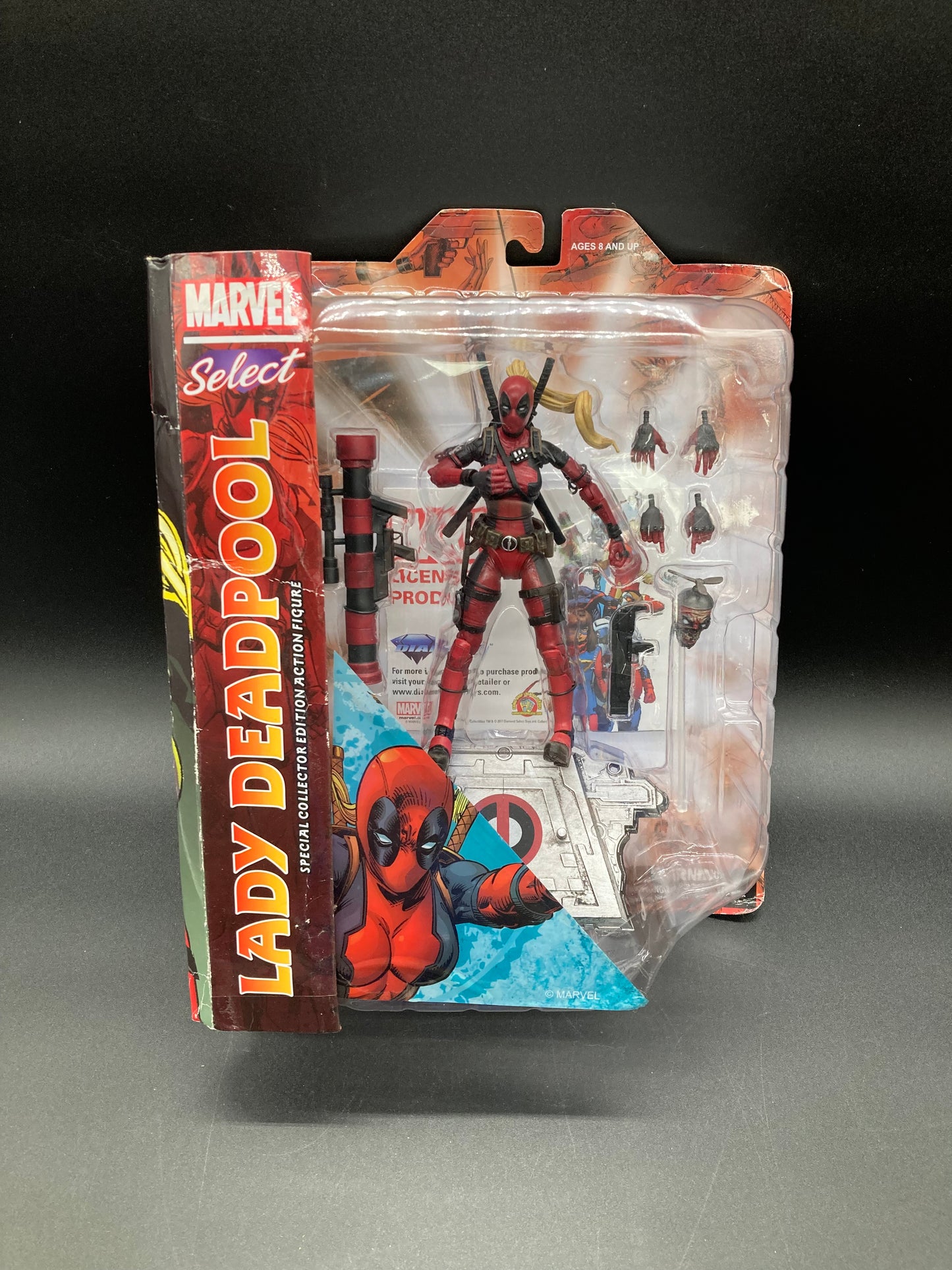 Lady Deadpool Marvel Select Figure Diamond Select Toys 2017
