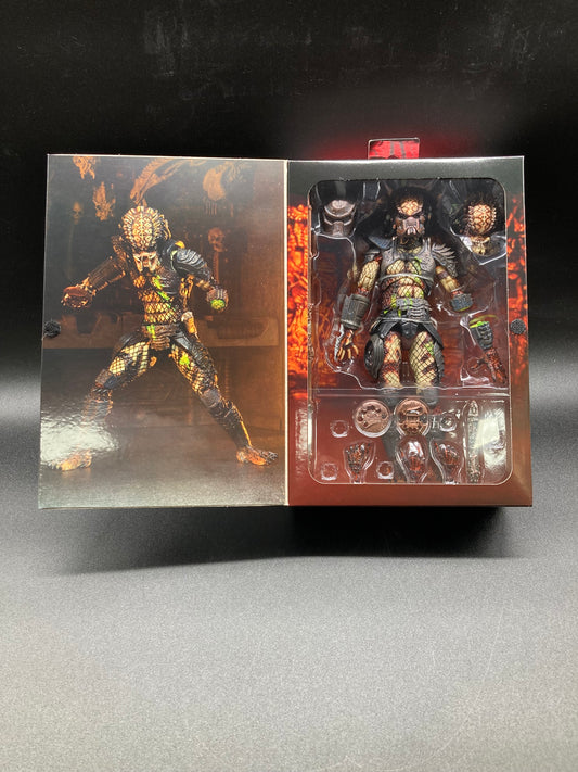Ultimate Battle Damaged City Hunter Predator NECA 30th Anniversary Predator 2 Figure