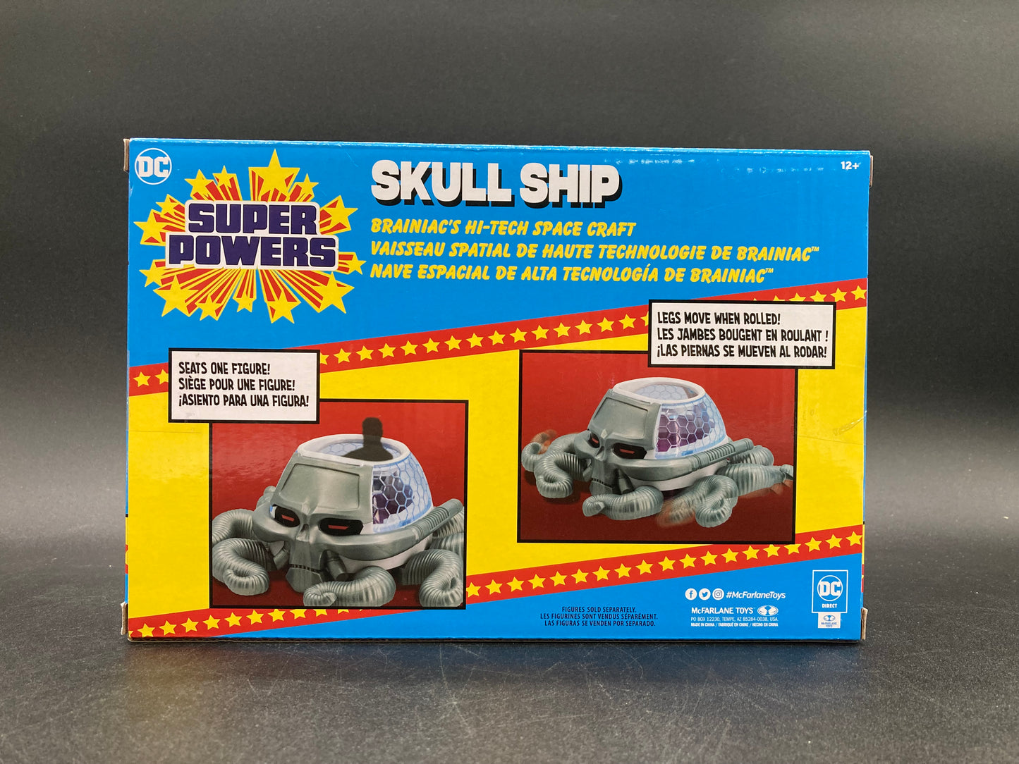 Brainiac’s Skull Ship McFarlane Super Powers Figure Playset 2024