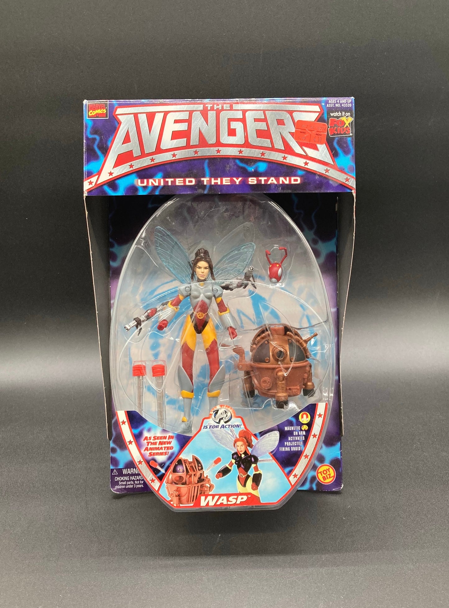 Wasp Toybiz Avengers Figure 1999
