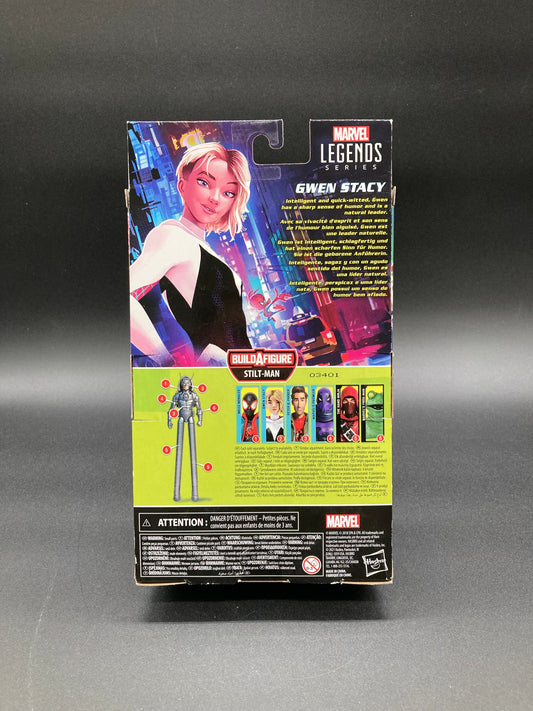 Gwen Stacy Hasbro Marvel
Legends Spider-Verse Stilt-Man BAF 2021 Figure