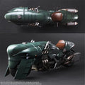 Final Fantasy VII Remake Shinra Elite Security Officer and Motorcycle Play Arts Kai Set