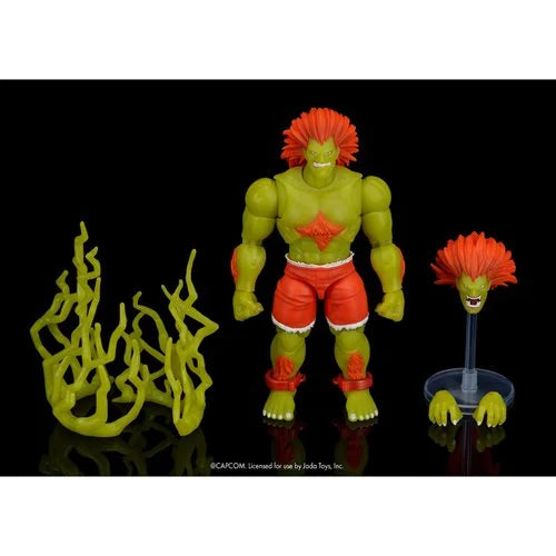 Blanka Ultra Street Fighter 2 EE Exclusive GITD Action Figure Capcom Jada Toys 2025