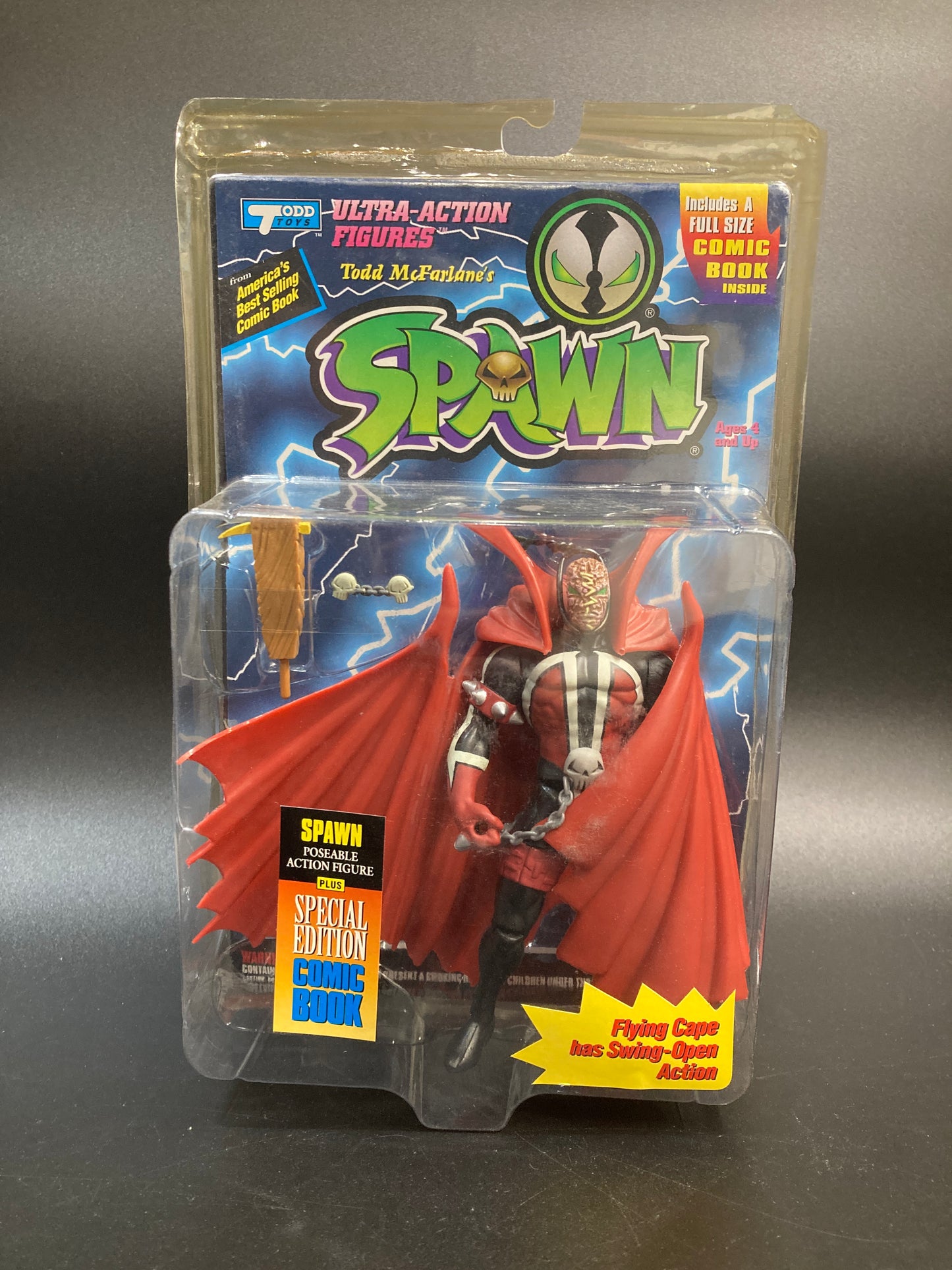 Spawn (Unmasked Variant) Figure McFarlane Toys 1994