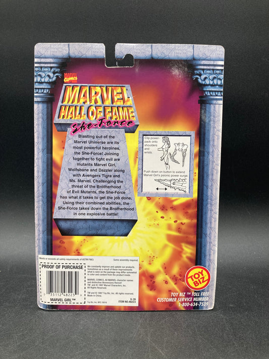 Marvel Girl Toybiz Marvel Hall Of Fame She-Force Figure 1997