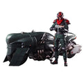 Final Fantasy VII Remake Shinra Elite Security Officer and Motorcycle Play Arts Kai Set