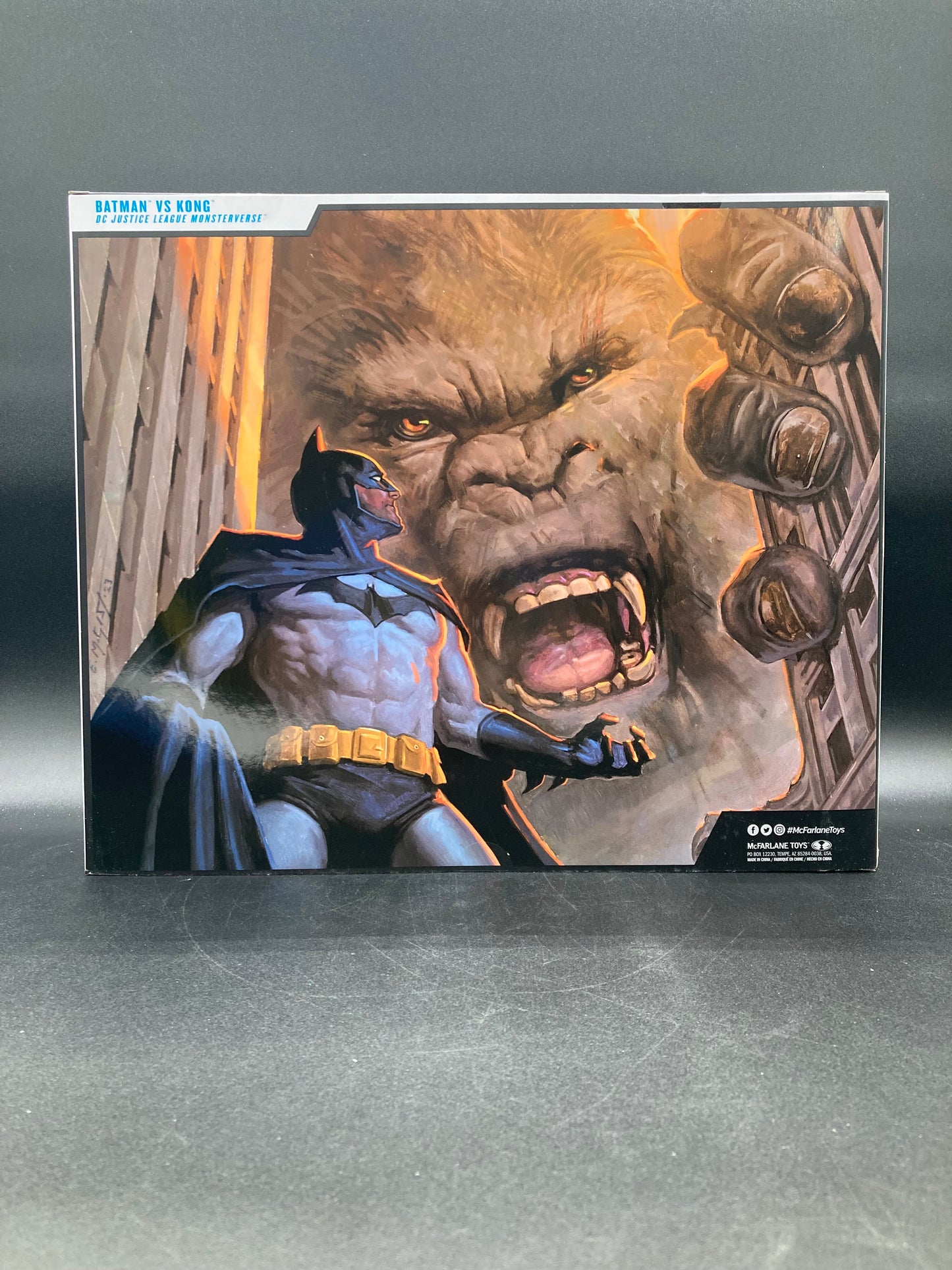 Batman VS Kong McFarlane DC Multiverse Legendary Comics MonsterVerse Justice League VS Godzilla VS Kong Figure Set 2025