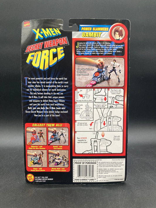 Gambit Toybiz X-Men Secret Weapon Force Figure 1998