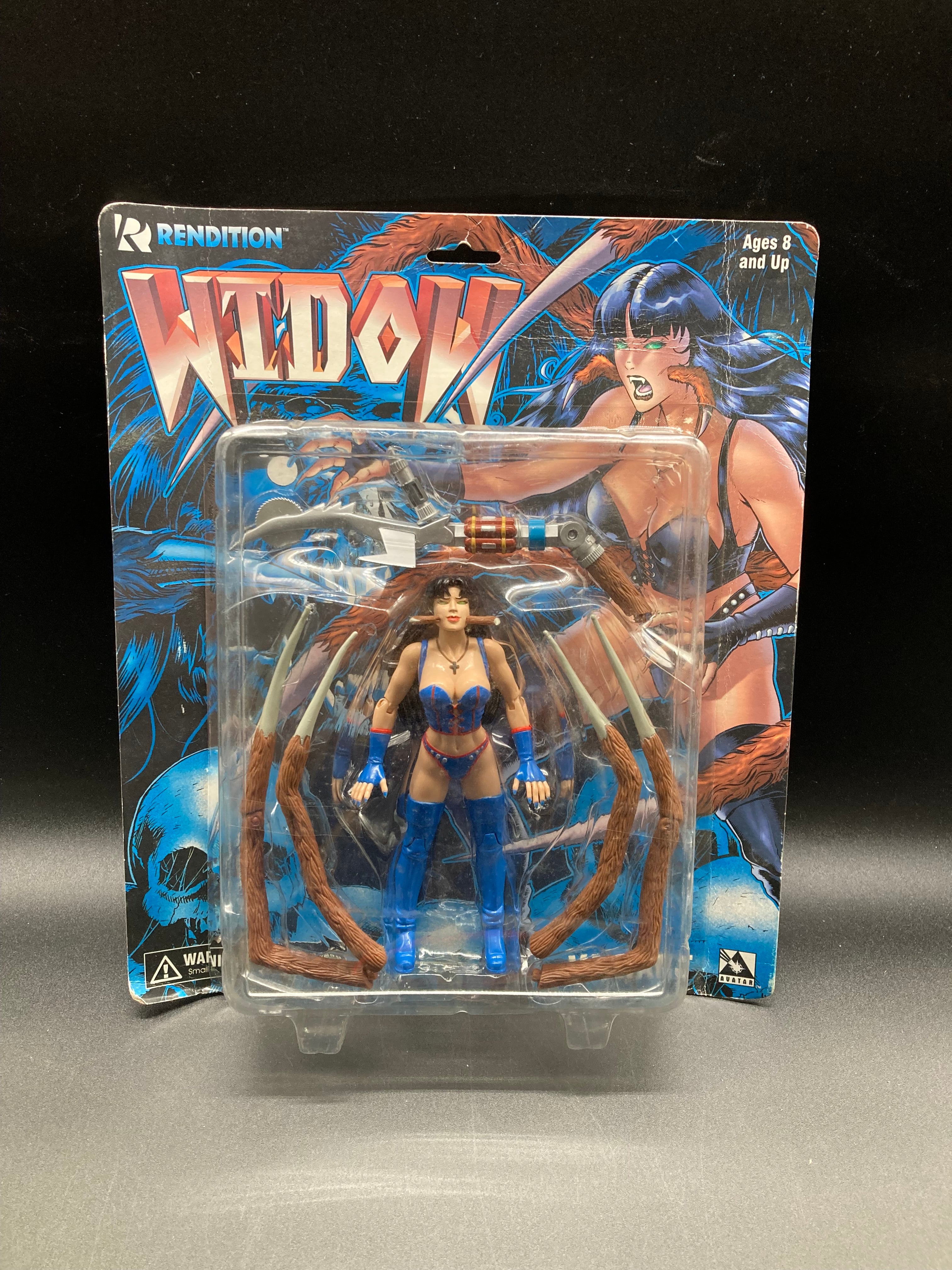 Widow (Blue Variant) Rendition Figure 1998