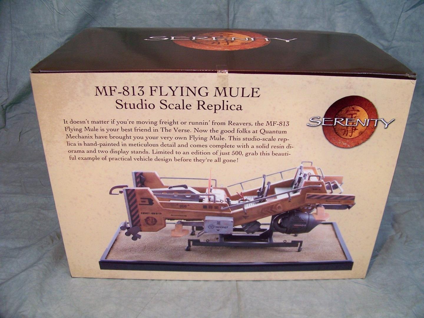 MF-813 Flying Mule Serenity Studio Scale Replica 2010 (Open) 1/500