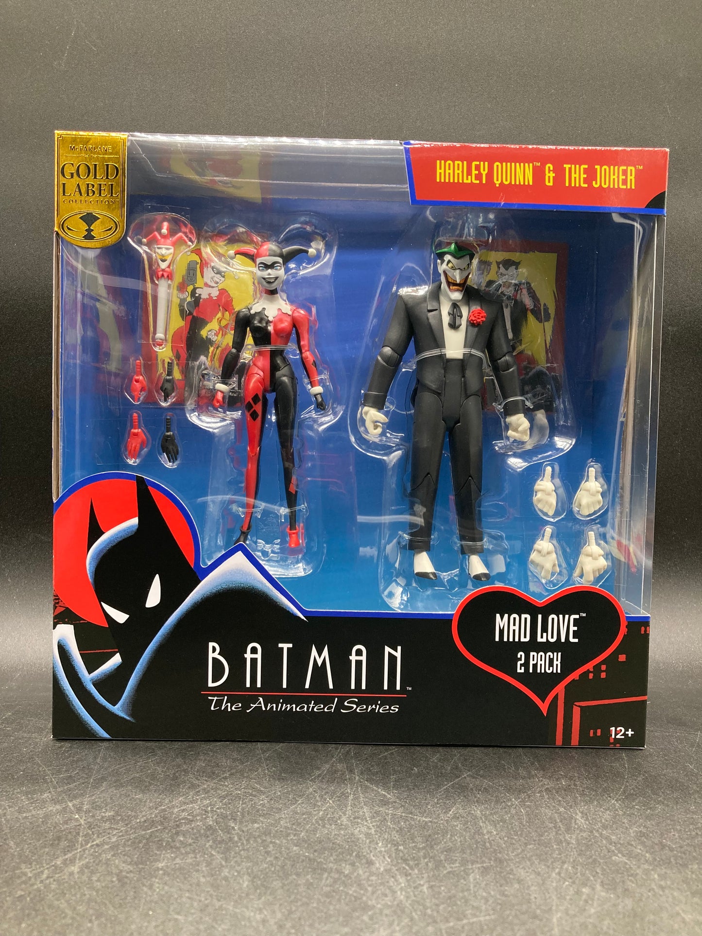 Harley Quinn & Joker (Mad Love) McFarlane Batman: The Animated Series Figure Two-Pack