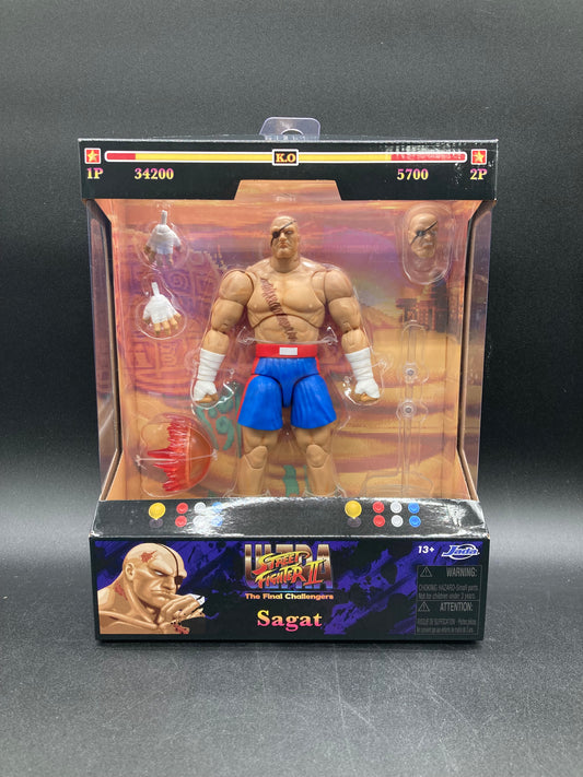 Sagat Jada Toys Capcom Street Fighter 2 Figure 2025
