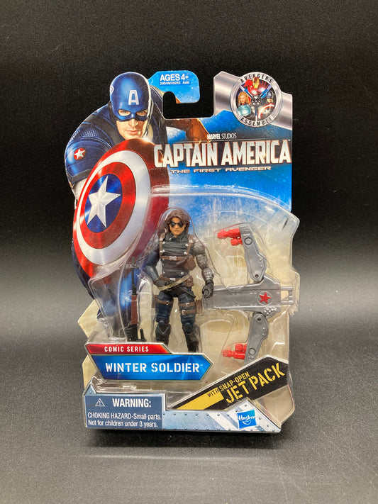 Winter Soldier Hasbro Captain America Comic Series Figure 2010