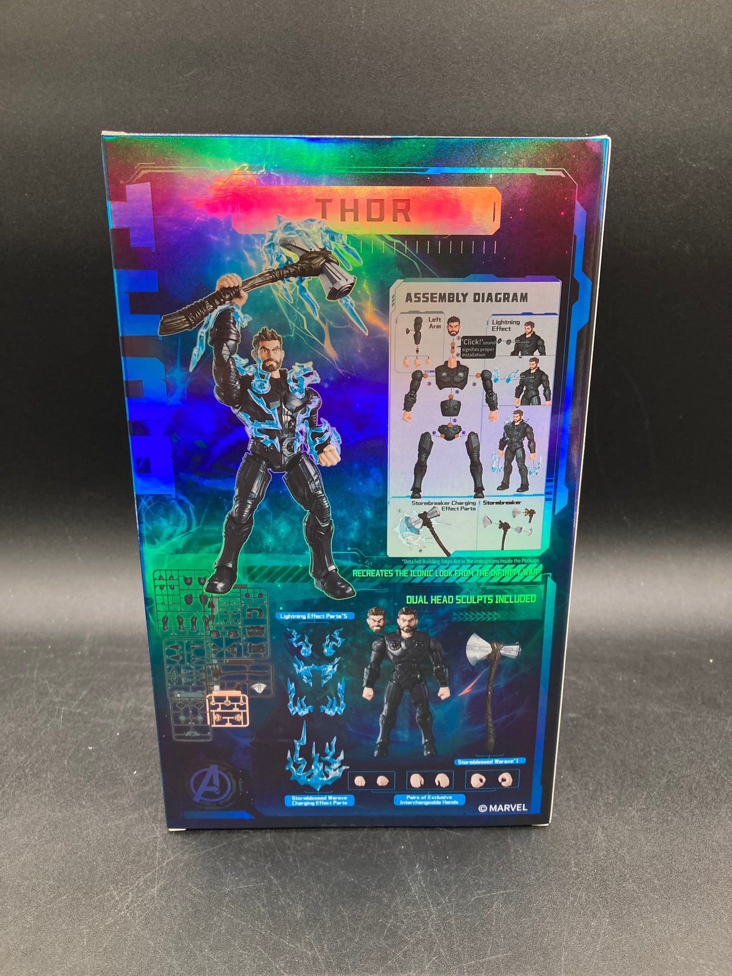 Thor Blokees Marvel Infinity Saga Champion Class CC02 Model Kit