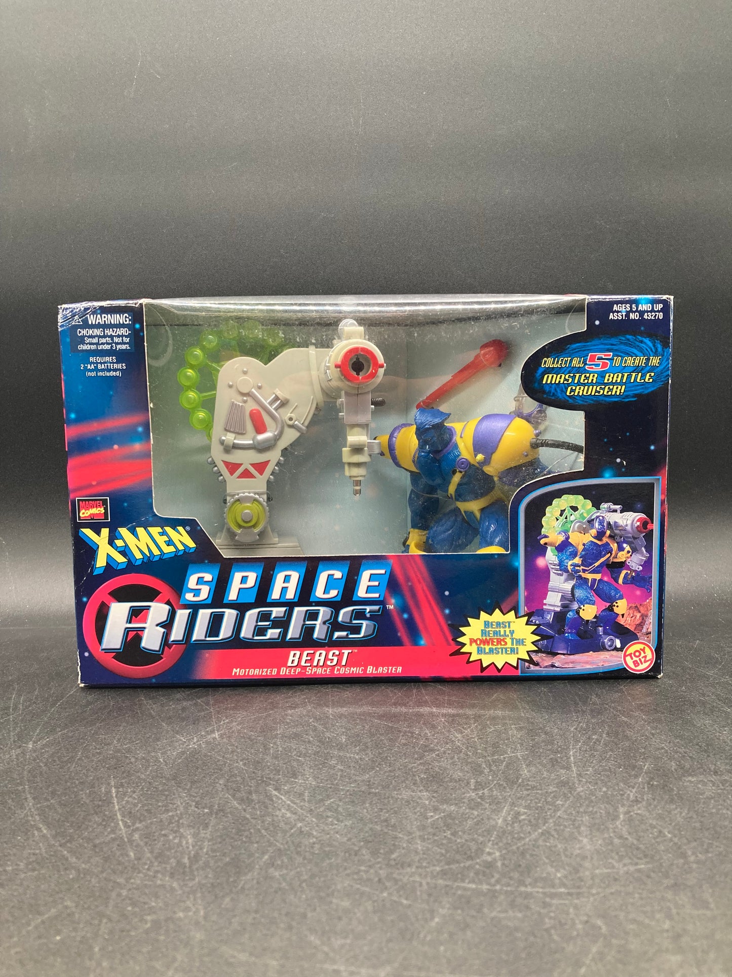Beast Toybiz X-Men Space Riders Figure 1997