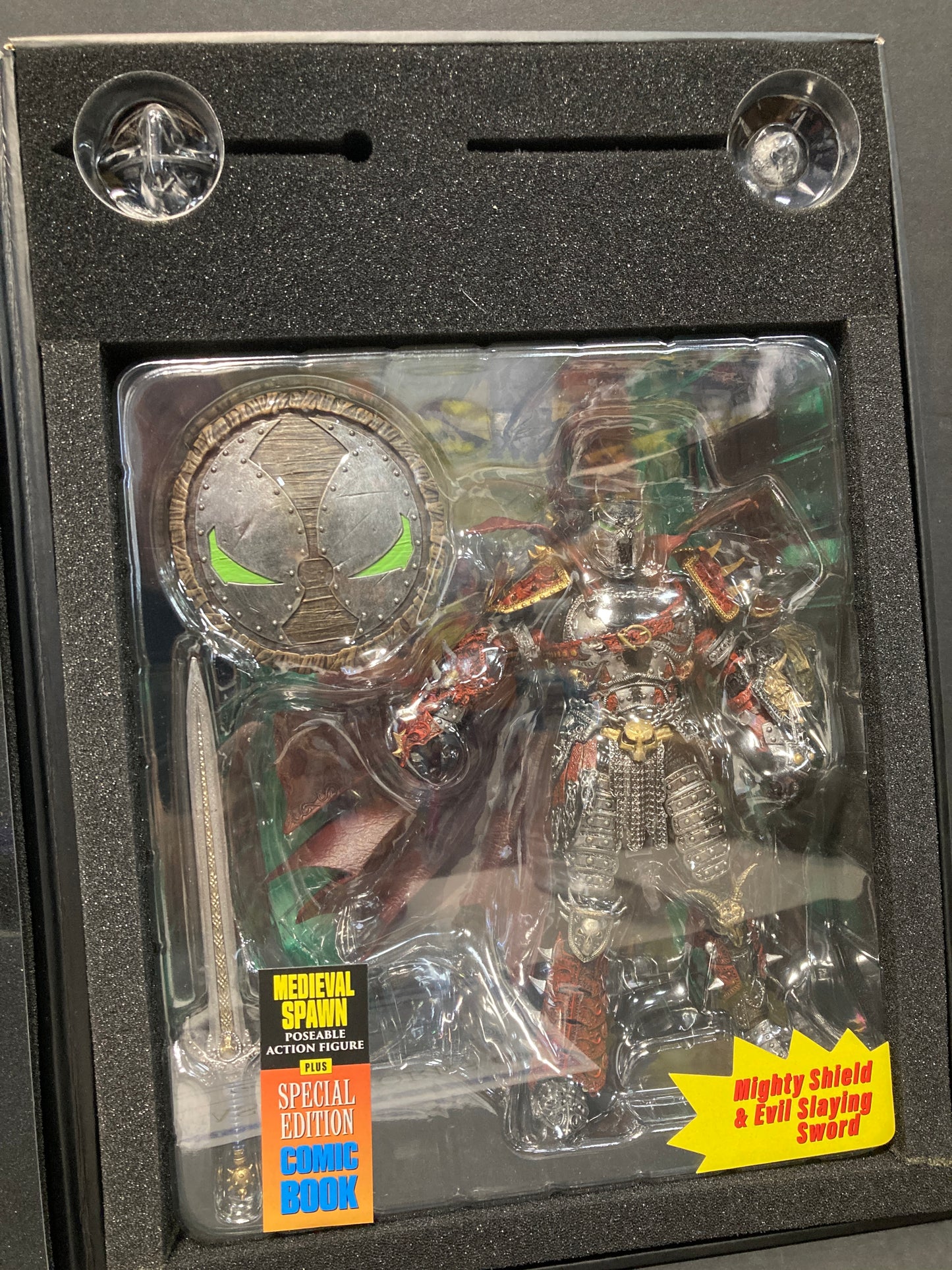 Classic Black Medieval Spawn McFarlane Kickstarter Special Edition (Green Box)