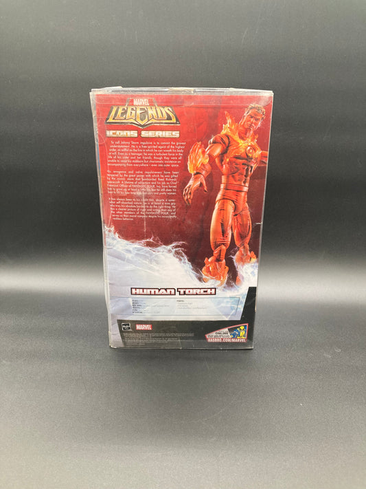 Human Torch Marvel Legends Icons Series Hasbro 2006
