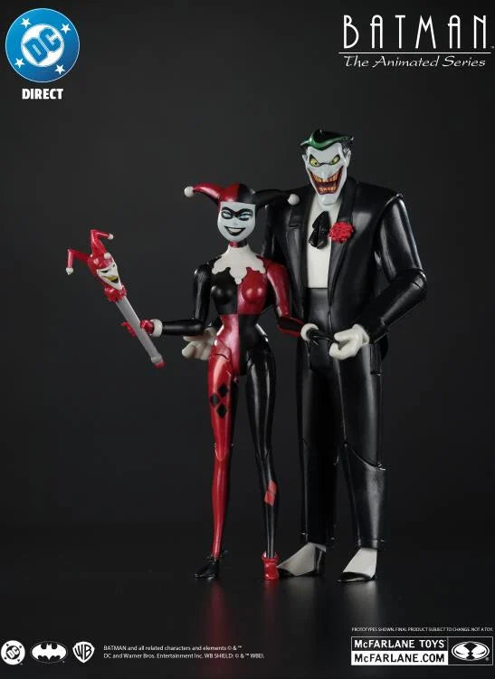 Harley Quinn & Joker (Mad Love) McFarlane Batman: The Animated Series Figure Two-Pack