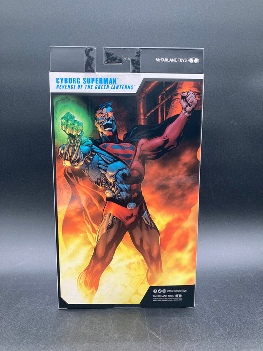 Cyborg Superman McFarlane DC Multiverse Revenge Of The Green Lanterns Gold Label Figure 2025