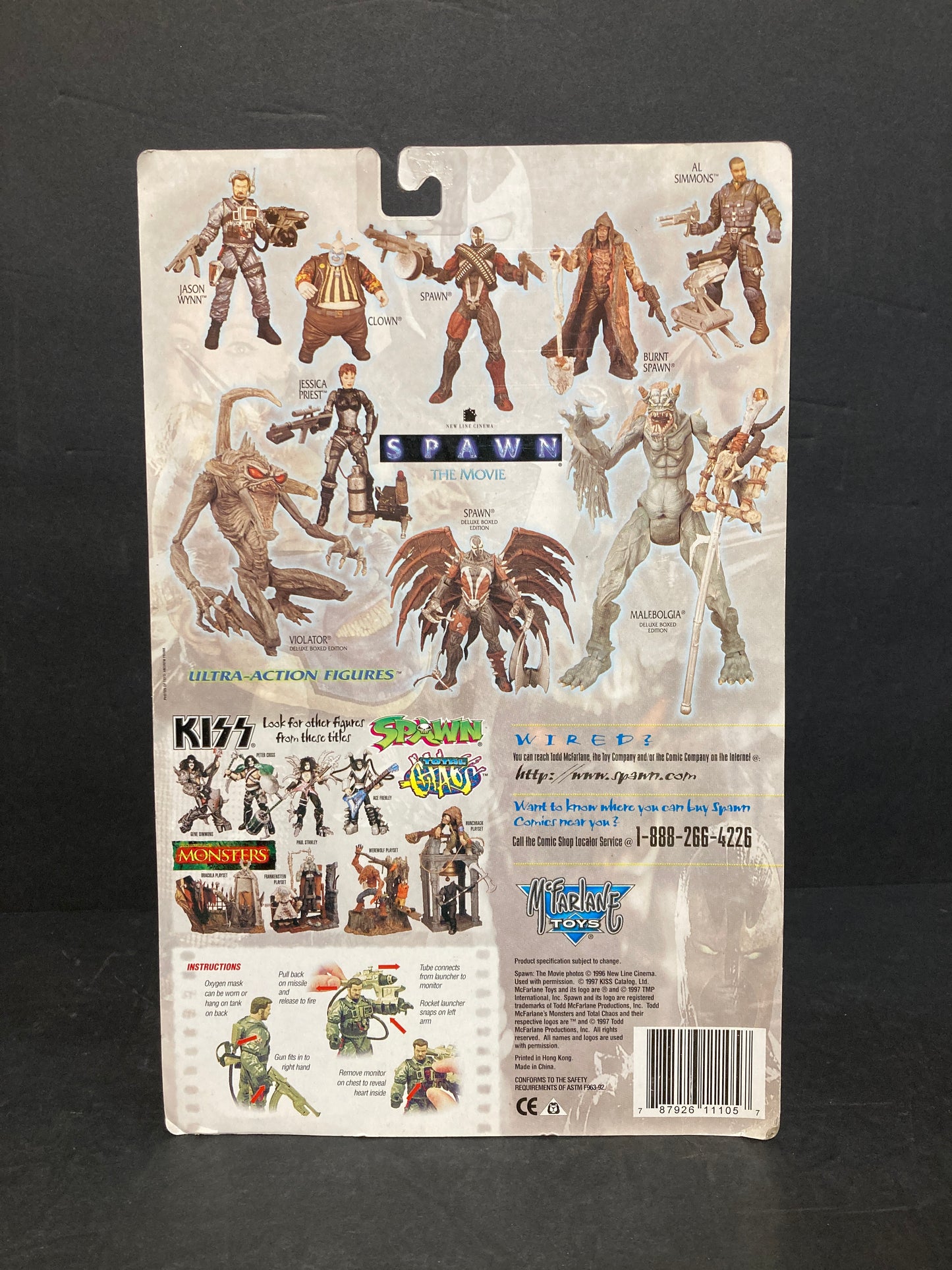 Jason Wynn McFarlane Spawn Movie Figure 1996