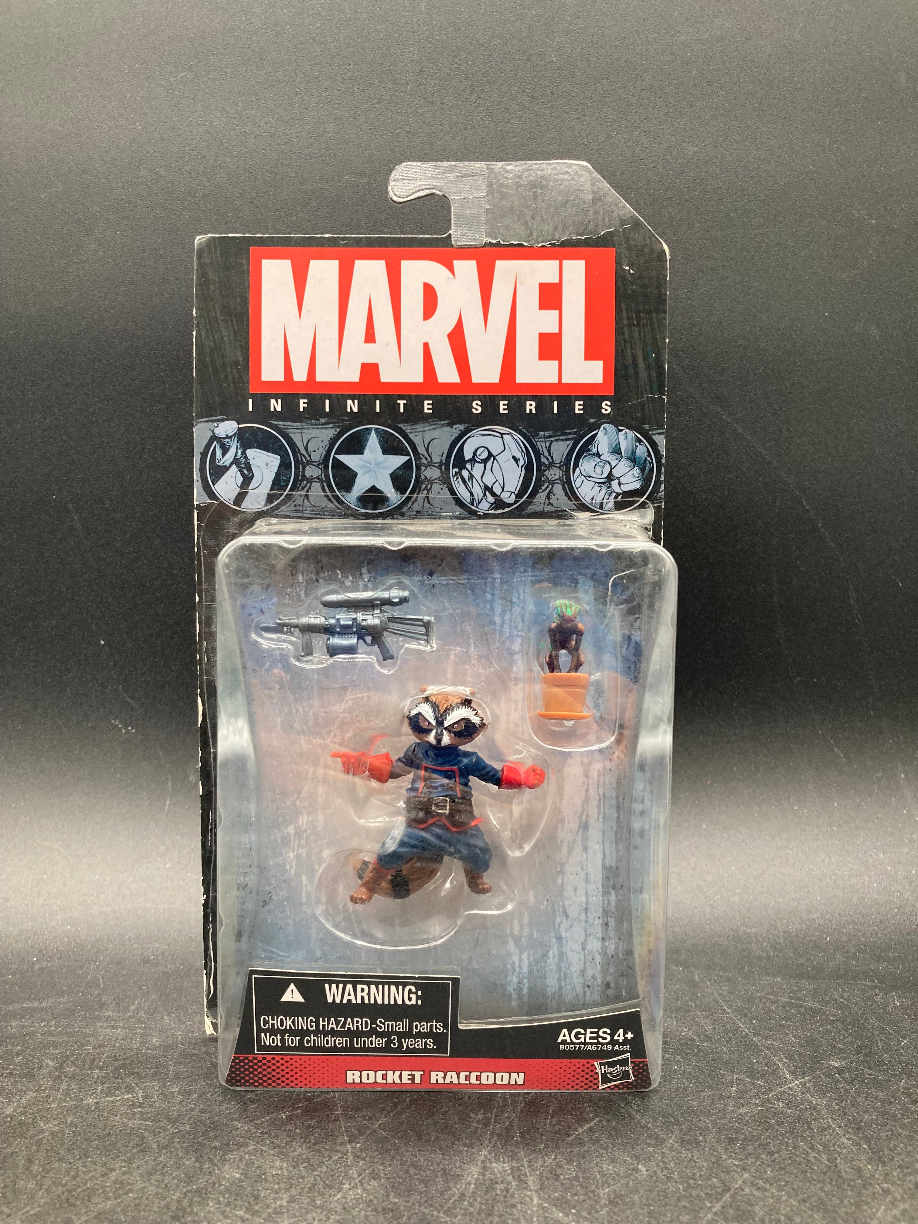 Rocket Raccoon Hasbro Marvel Infinite Series Figure 2014