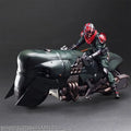 Final Fantasy VII Remake Shinra Elite Security Officer and Motorcycle Play Arts Kai Set