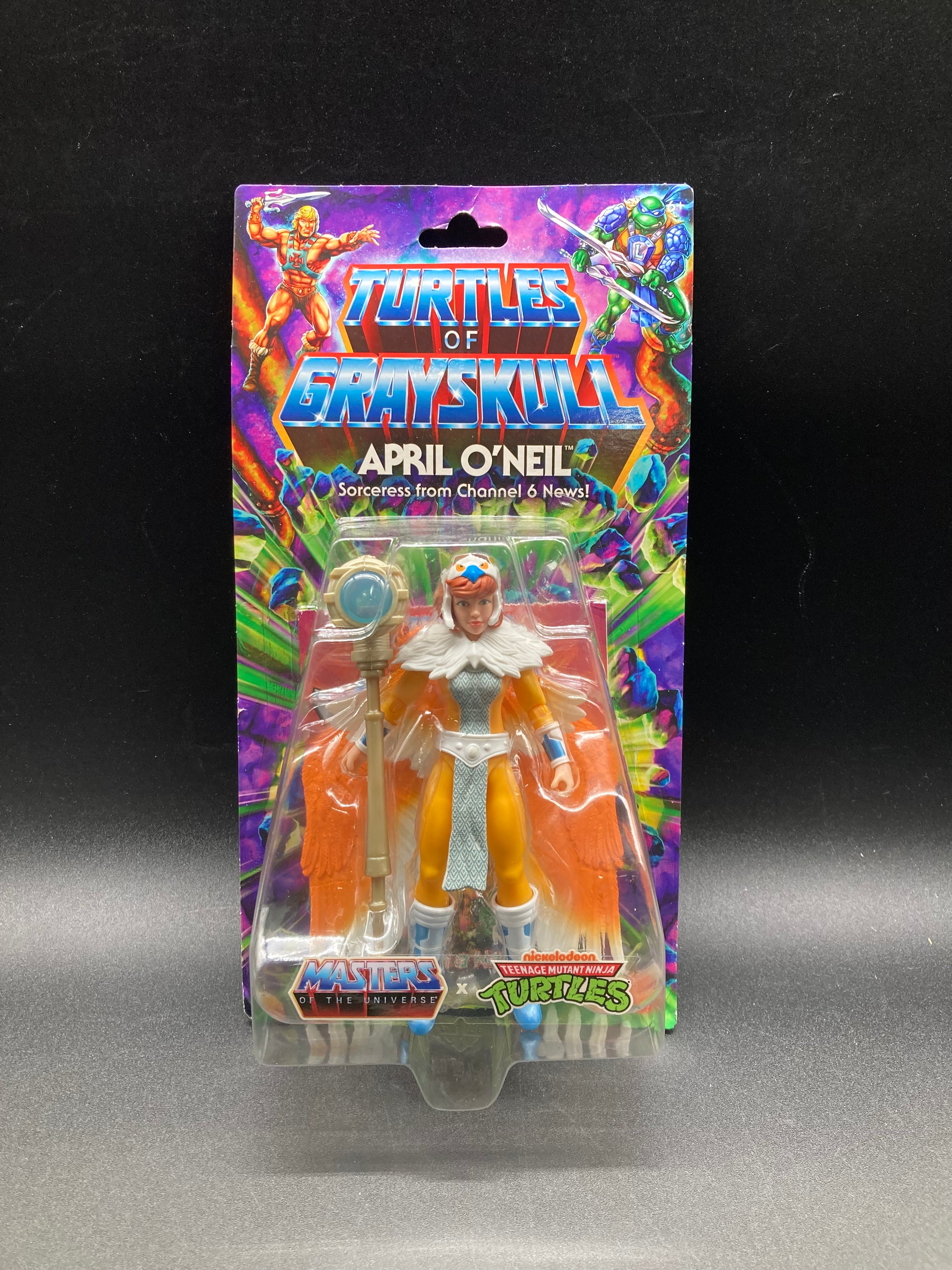 April O’Neil MOTU-TMNT Turtles Of Grayskull Figure 2024