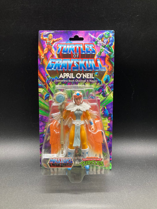 April O’Neil MOTU-TMNT Turtles Of Grayskull Figure 2024