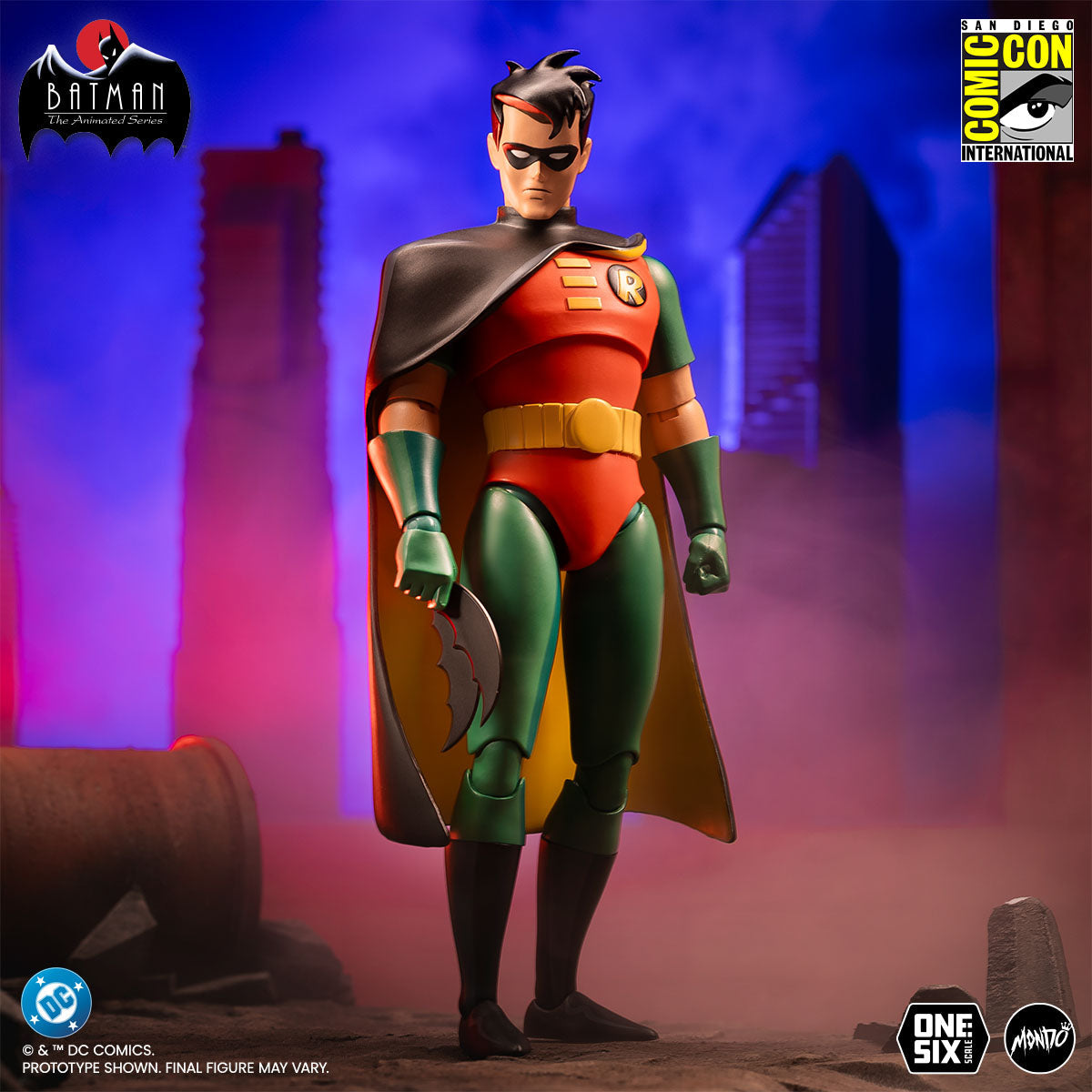 Robin MONDO Batman: The Animated Series - Limited Edition SDCC Exclusive 1/6 Scale Figure