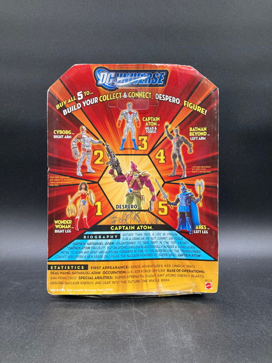 Captain Atom Mattel DC Universe Figure Wave 4 Despero C&C 2007