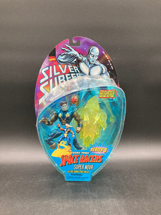 Super Nova Toybiz Silver Surfer Figure 1998