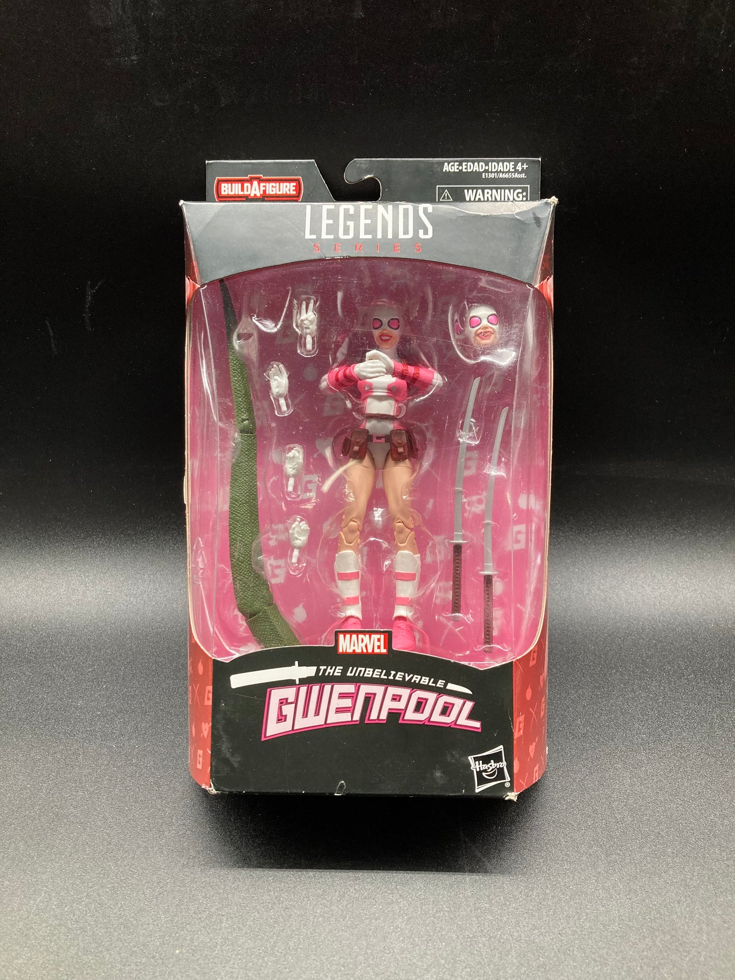 Gwenpool Hasbro Marvel Legends Figure Lizard BAF 2017