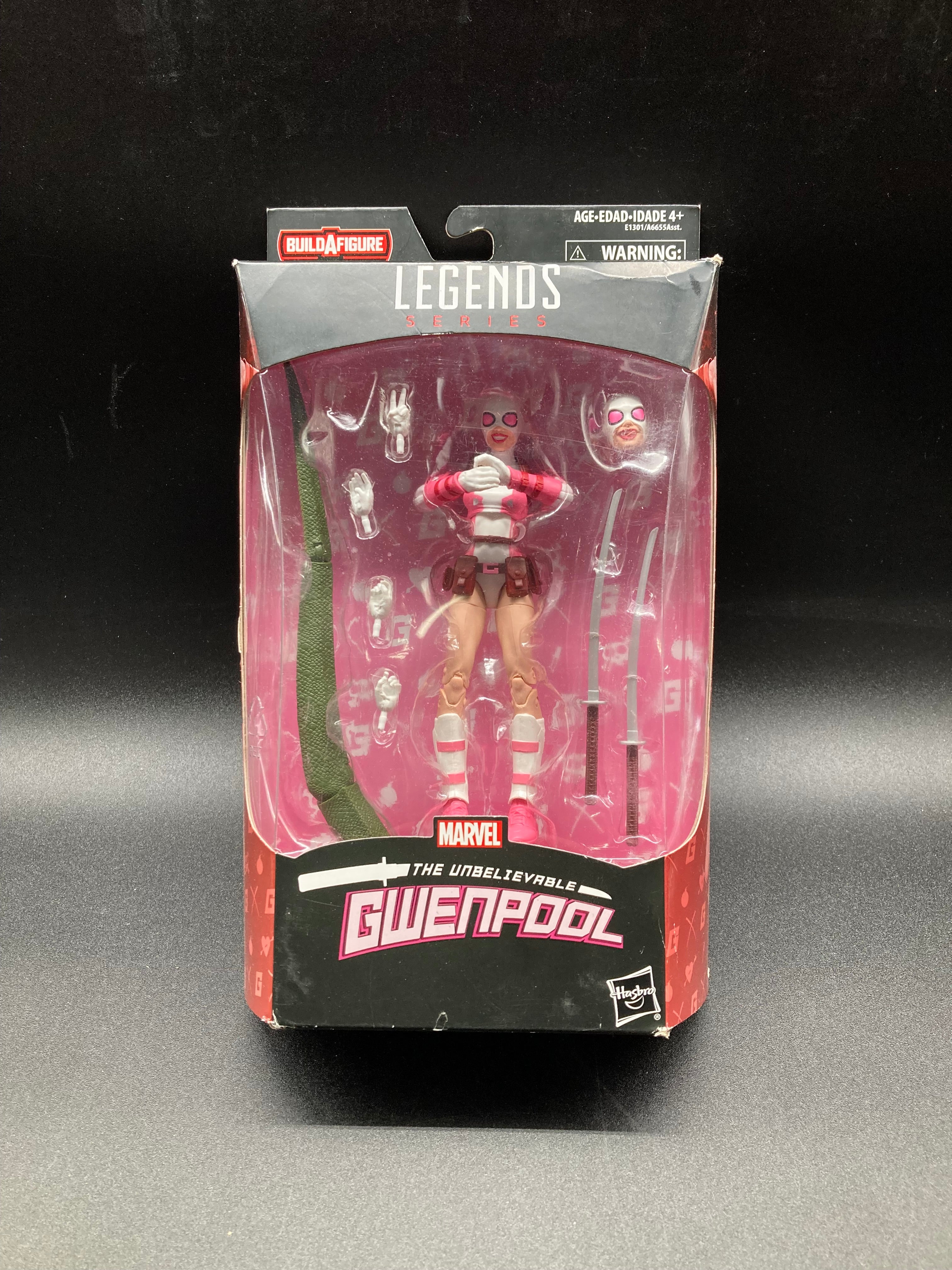 Gwenpool Hasbro Marvel Legends Figure Lizard BAF 2017