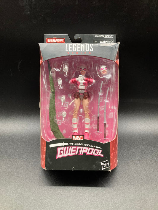 Gwenpool Hasbro Marvel Legends Figure Lizard BAF 2017
