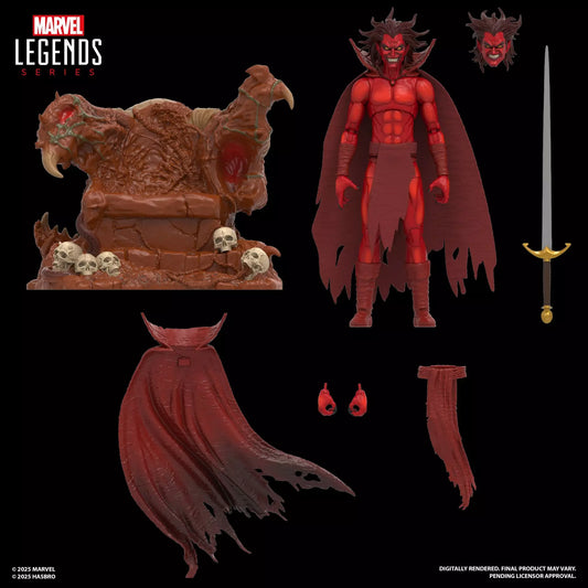 Mephisto with Infernal Throne Marvel Legends Series Action Figure 2026