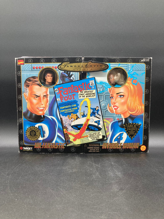 Fantastic Four Toybiz Marvel Famous Cover Series Special Collector’s Edition Figure Set 1998