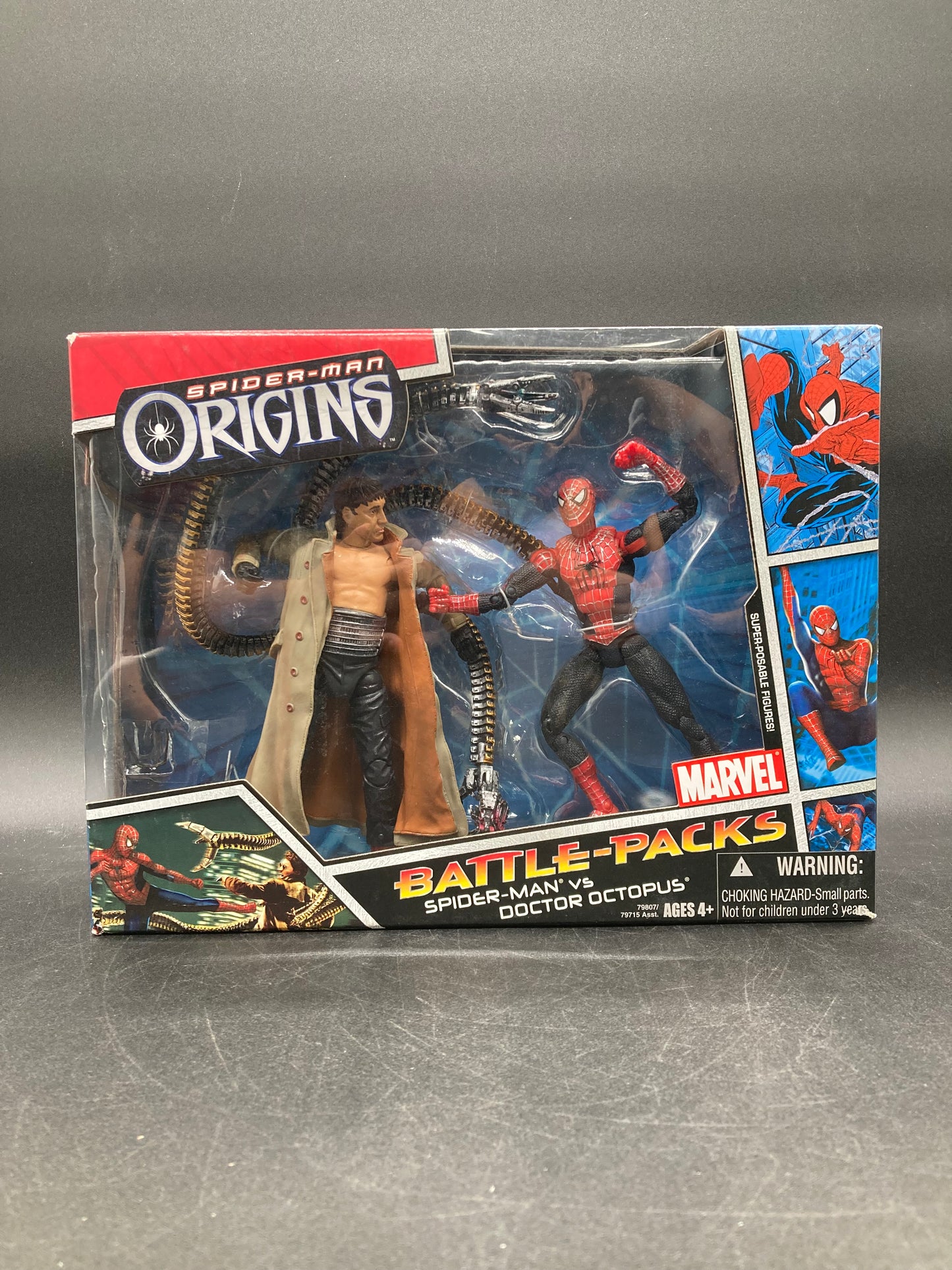 Spider-Man VS Doctor Octopus Hasbro Spider-Man Origins Figure Battle Pack 2006