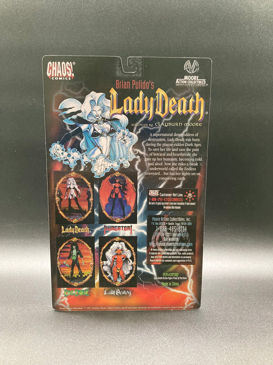 Lady Death Moore Action
Collectibles Chaos Comics
Figure 1997