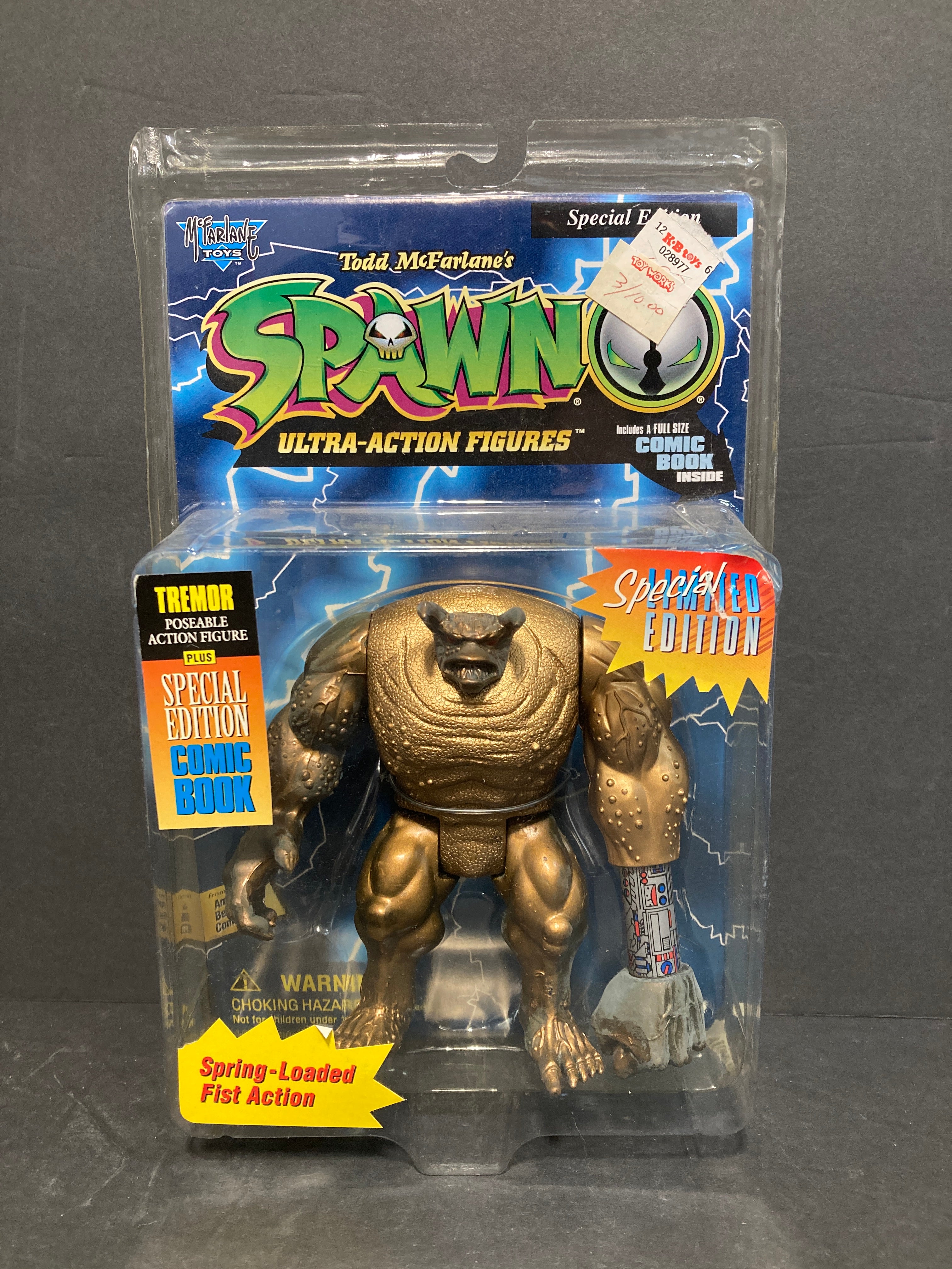 Tremor (Gold) McFarlane Spawn Special Limited Edition Figure 1996