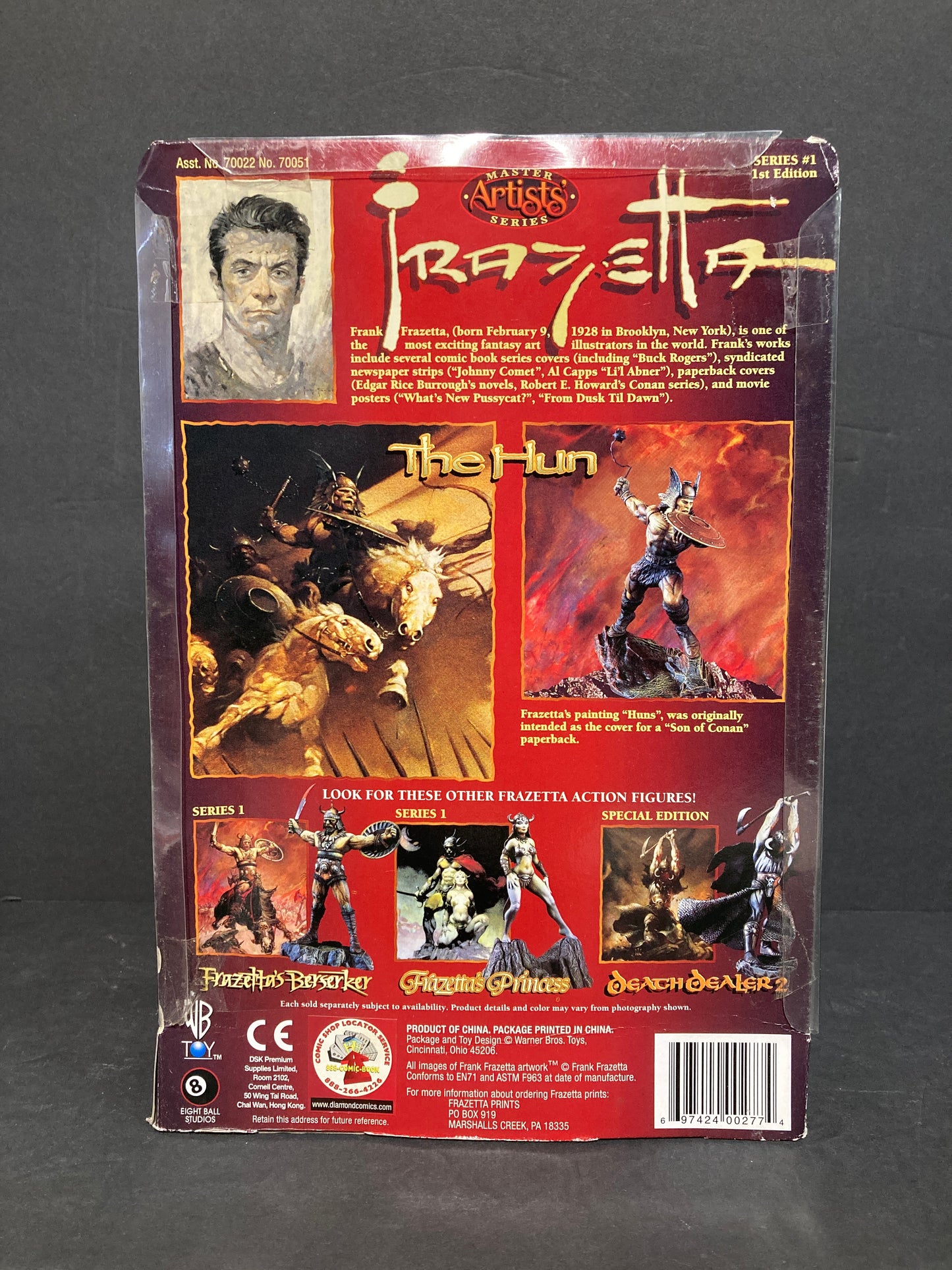 The Hun Frazetta Master Artists Series N2 Toys Frazetta Figure